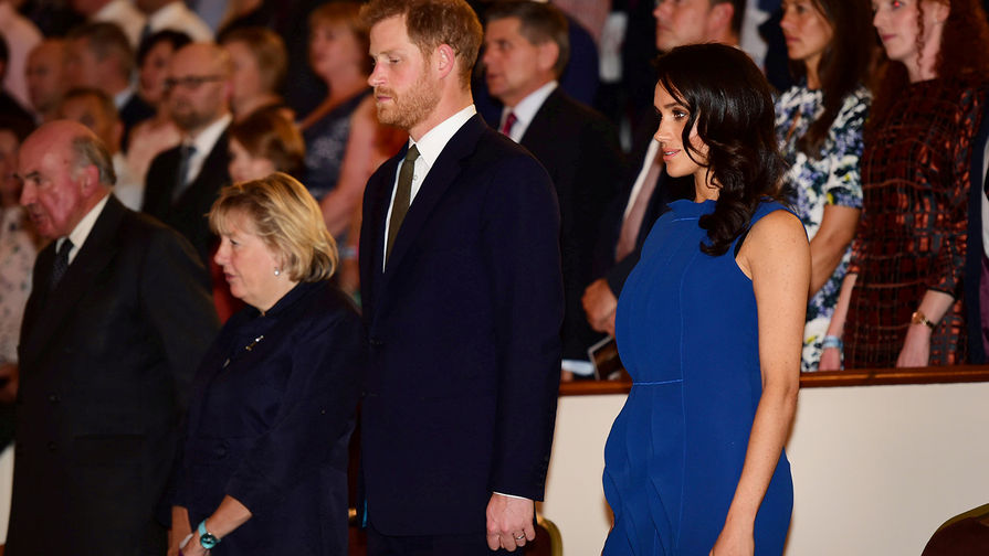 Принц Гарри и герцогиня Сассекская Меган во время мероприятия в Лондоне, 6 сентября 2018 года