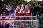 Во время празднования платинового юбилея королевы на улице Мэлл в Лондоне, 2 июня 2022 года
