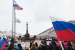 Участники всероссийской акции «Мы вместе против террора» в Петропавловске-Камчатском