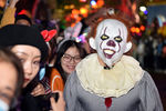 Празднование Хэллоуина 2020 в китайском Ухане
