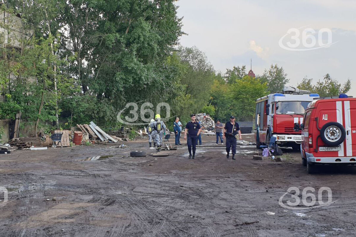 В Москве в районе утечки кислоты загрязнен воздух - Газета.Ru | Новости