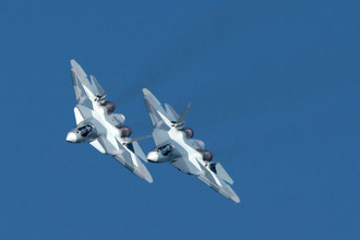 Российские истребители пятого поколения Су-57