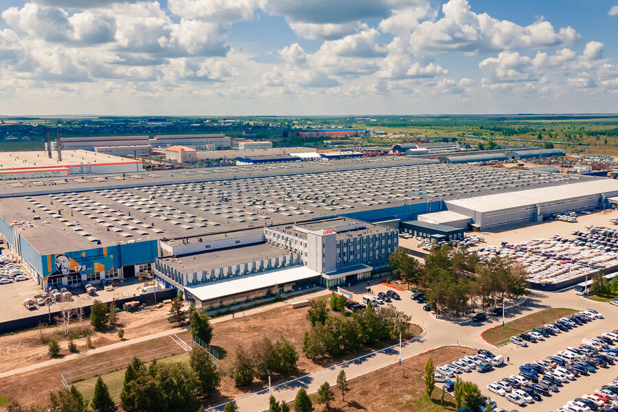 Завод компании Skoda в Казахстане