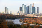 Вид на деловой центр «Москва-Сити»