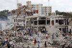 Последствия теракта в Сомали, 14 октября 2017