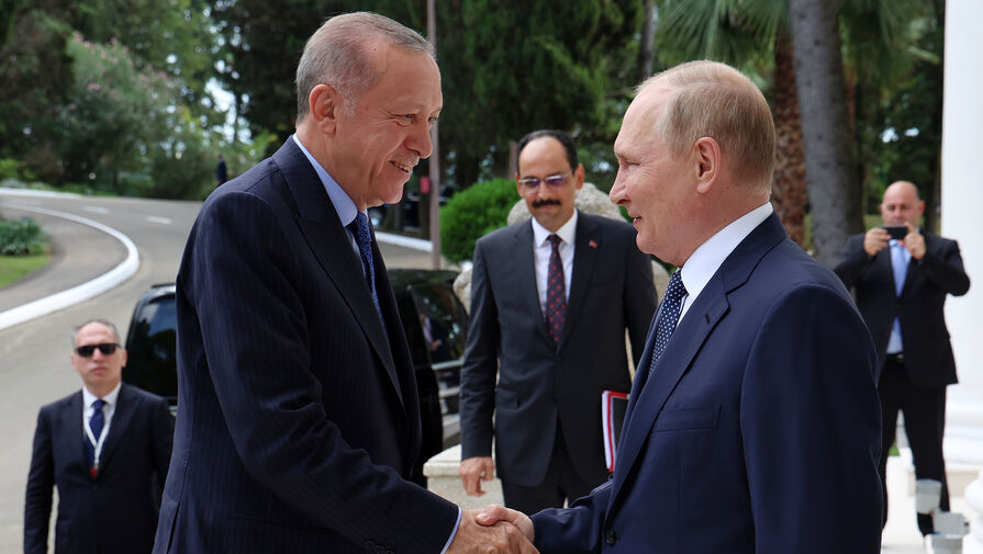 Президент Турции Эрдоган: Москва и Анкара намерены довести товарооборот до $100 млрд в год
