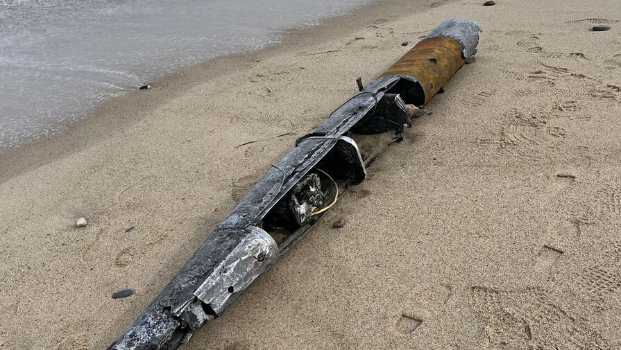 В США обнаружили обломки секретного объекта на пляже