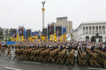 Во время военного парада по случаю 25-летия независимости Украины