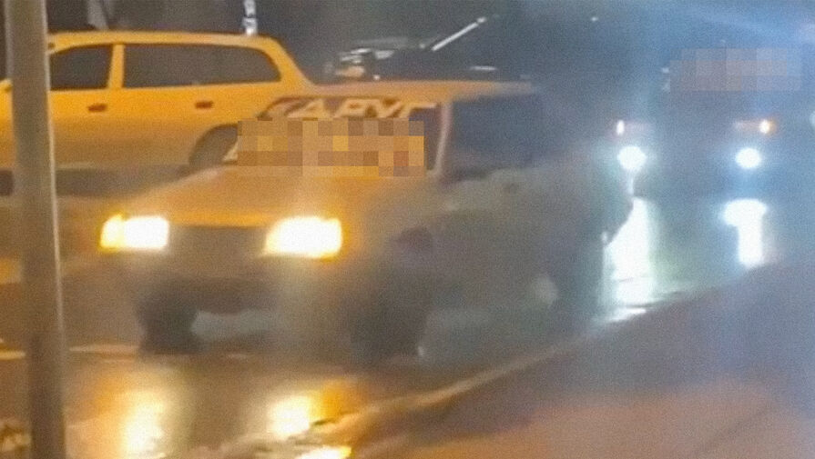 Странный автопробег в Братске попал на видео