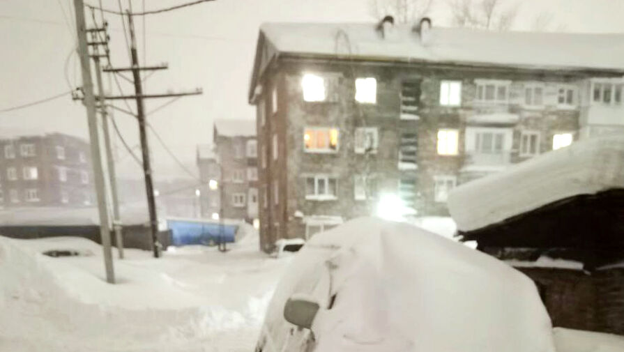 В Шерегеше произошел снежный апокалипсис