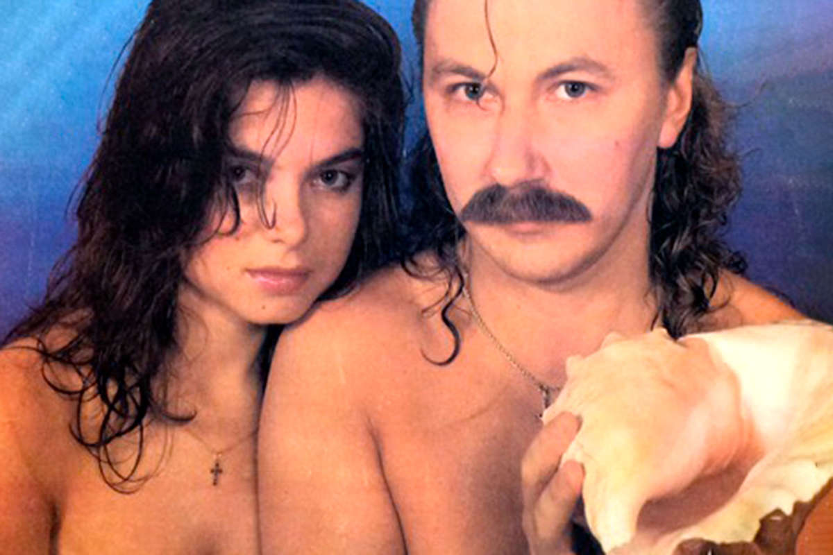 Наташа Королёва и Игорь Николаев на обложке альбома «Дельфин и русалка» (1992)