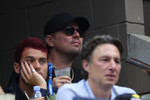 Актер Леонардо ДиКаприо во время теннисного матча US Open, 2023 год 