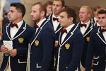 Члены паралимпийской сборной России на церемонии открытия Всероссийских соревнований, входящих в программу летней Паралимпиады