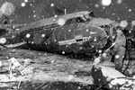 Последствия крушения самолета авиакомпании British European Airways в аэропорту Мюнхена, 6 февраля 1958 года