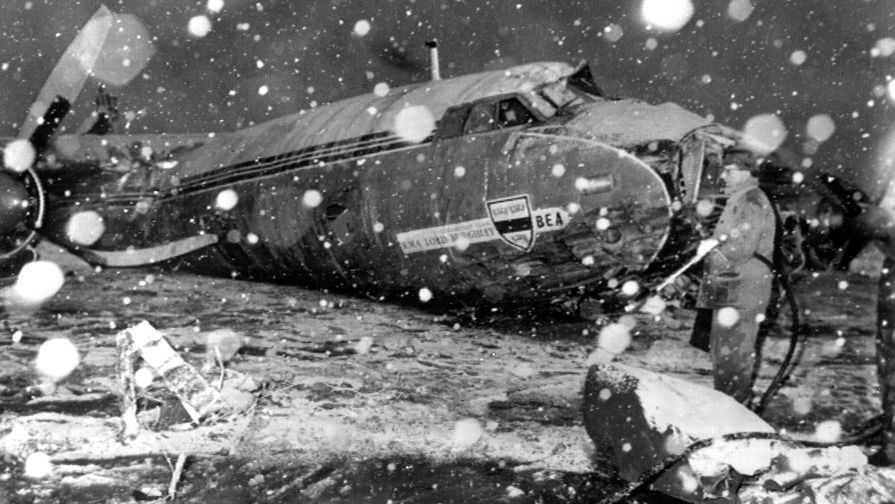 Авиакатастрофа манчестер юнайтед 1958 фото
