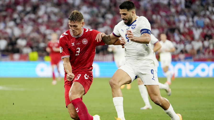 Сербия сыграла вничью с Данией и вылетела с Евро