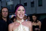 Певица Pink на премьере фильма «Мулен Руж» в Беверли-Хиллз, 2001 год