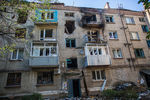 Последствия артобстрела по жилым домам Славянска