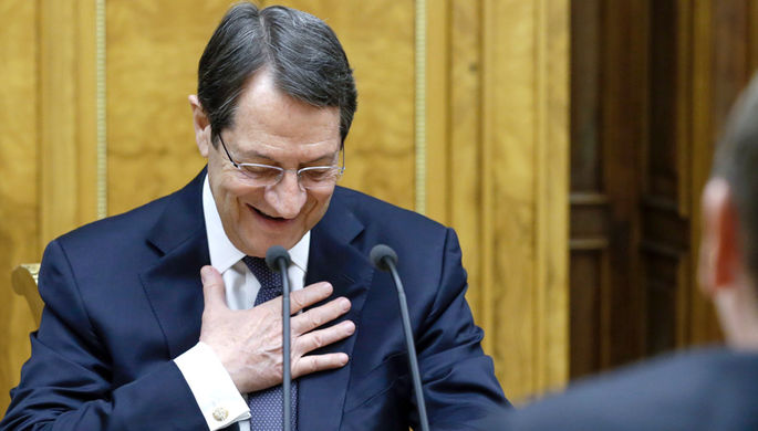 Президент Кипра Никос Анастасиадис