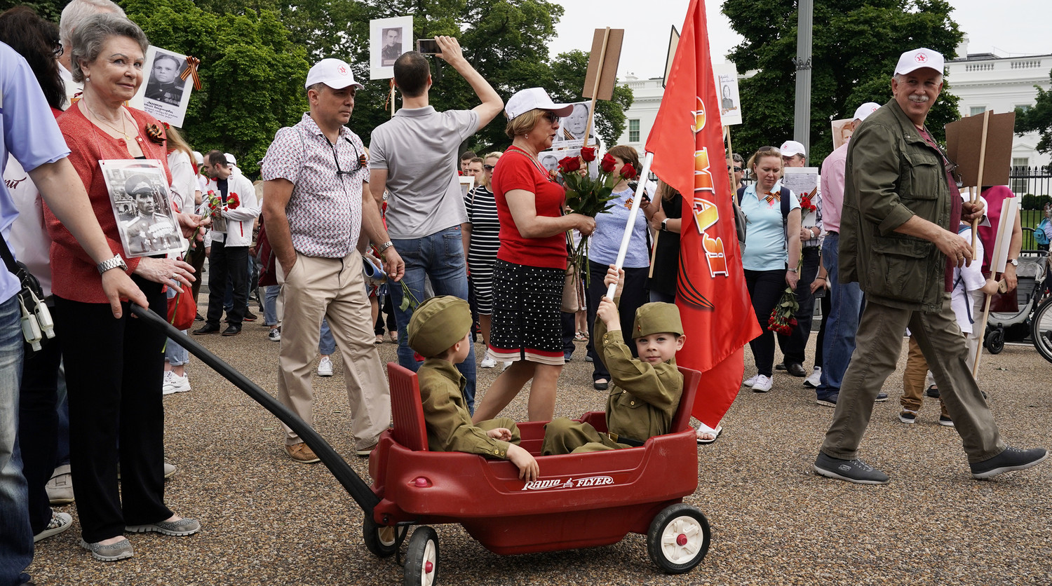 Акция «Бессмертный полк» в Вашингтоне, 4 мая 2019 года