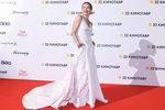Актриса Виктория Толстоганова на церемонии закрытия 32-го фестиваля российского кино «Кинотавр»