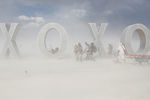 Ежегодный фестиваль Burning Man в пустыне Блэк-Рок