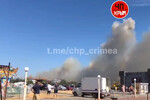 Взрывы в районе поселка Новофедоровка в Крыму, 9 августа 2022 года