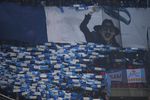 Болельщики «Зенита» вывесили баннер с изображением Боярского, преданного фаната сине-бело-голубых