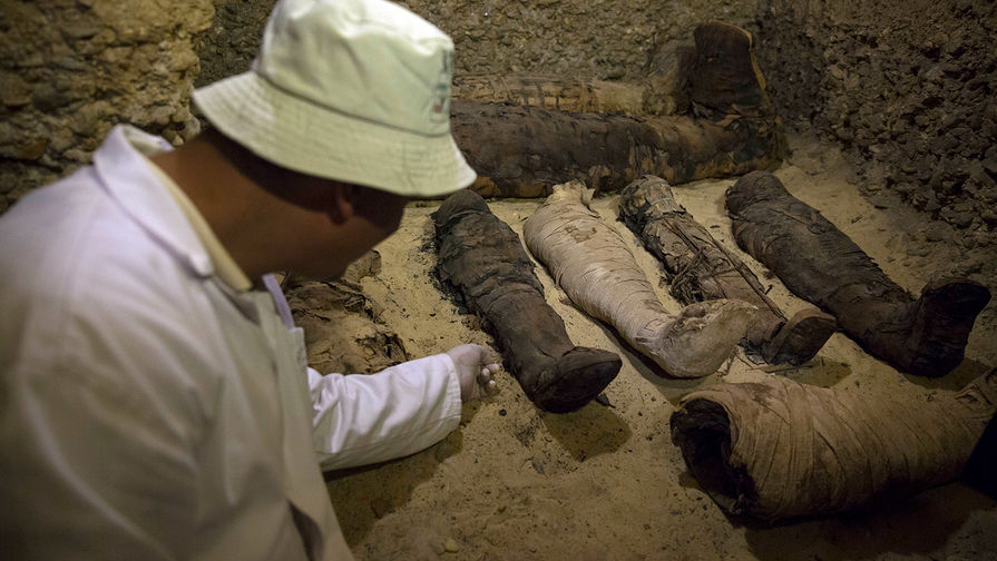 В&nbsp;Египте обнаружили гробницу с&nbsp;примерно 40 мумиями, 2 февраля 2019 года