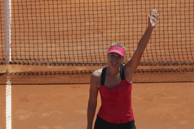 Мария Шарапова вышла в третий круг турнира в Риме