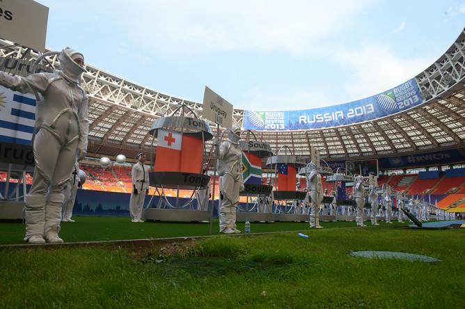 В Москве стартовал чемпионат мира по регби-7