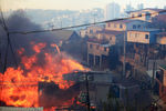 Пожар в чилийском городе Вальпараисо унес жизни 12 человек