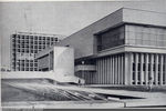 Здание библиотеки на архивной фотографии 1975-1976 годов