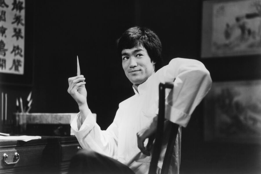 Актер Брюс Ли во время съемок фильма «Выход дракона», 1973&nbsp;год
