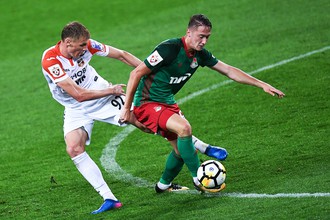 «Локомотив» сыграл вничью с «Ахматом» на выезде