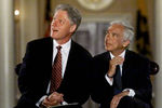 Ральф Лорен и президент США Билл Клинтон, 1998 год