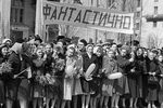 Встреча Юрия Гагарина в Москве, 14 апреля 1961 года