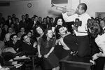 Выступление перед студентами Бруклинского колледжа в Нью-Йорке, 1941 год