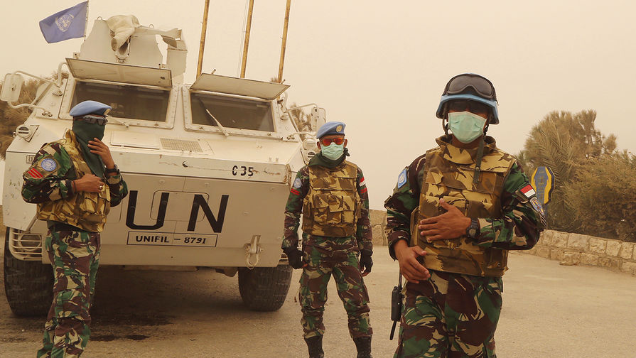 Миротворцы Временных сил ООН в Ливане (UNIFIL), сентябрь 2015 года