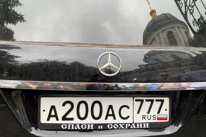 На церемонии прощания с певцом Вилли Токаревым в Москве, 9 августа 2019 года