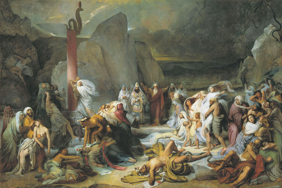 Федор Бруни «Медный змий» (1841)
