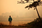 Лесные пожары в штате Орегон, США, 12 сентября 2020 года