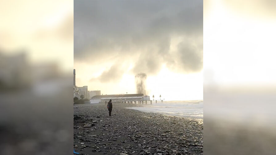 У пляжа в грузинском Батуми взорвалась морская мина, принесенная течением