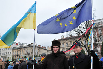 Сторонники Евроинтеграции