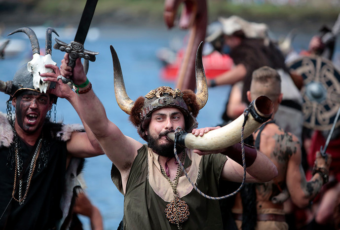 Ежегодный фестиваль викингов на&nbsp;севере Испании