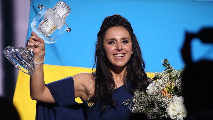 Представительница Украины Джамала, победившая в финале 61-го международного конкурса песни «Евровидение-2016»
