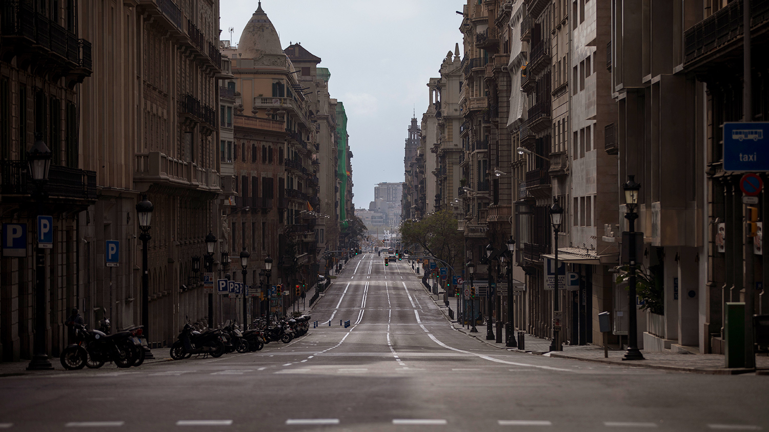 Пустые улицы Италии из за коронавируса