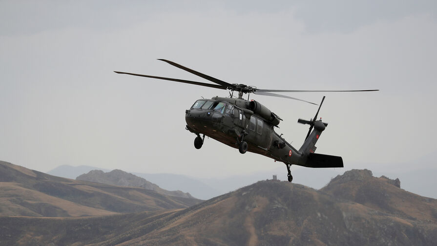 Турецкий военный вертолет разбился на севере Ирака