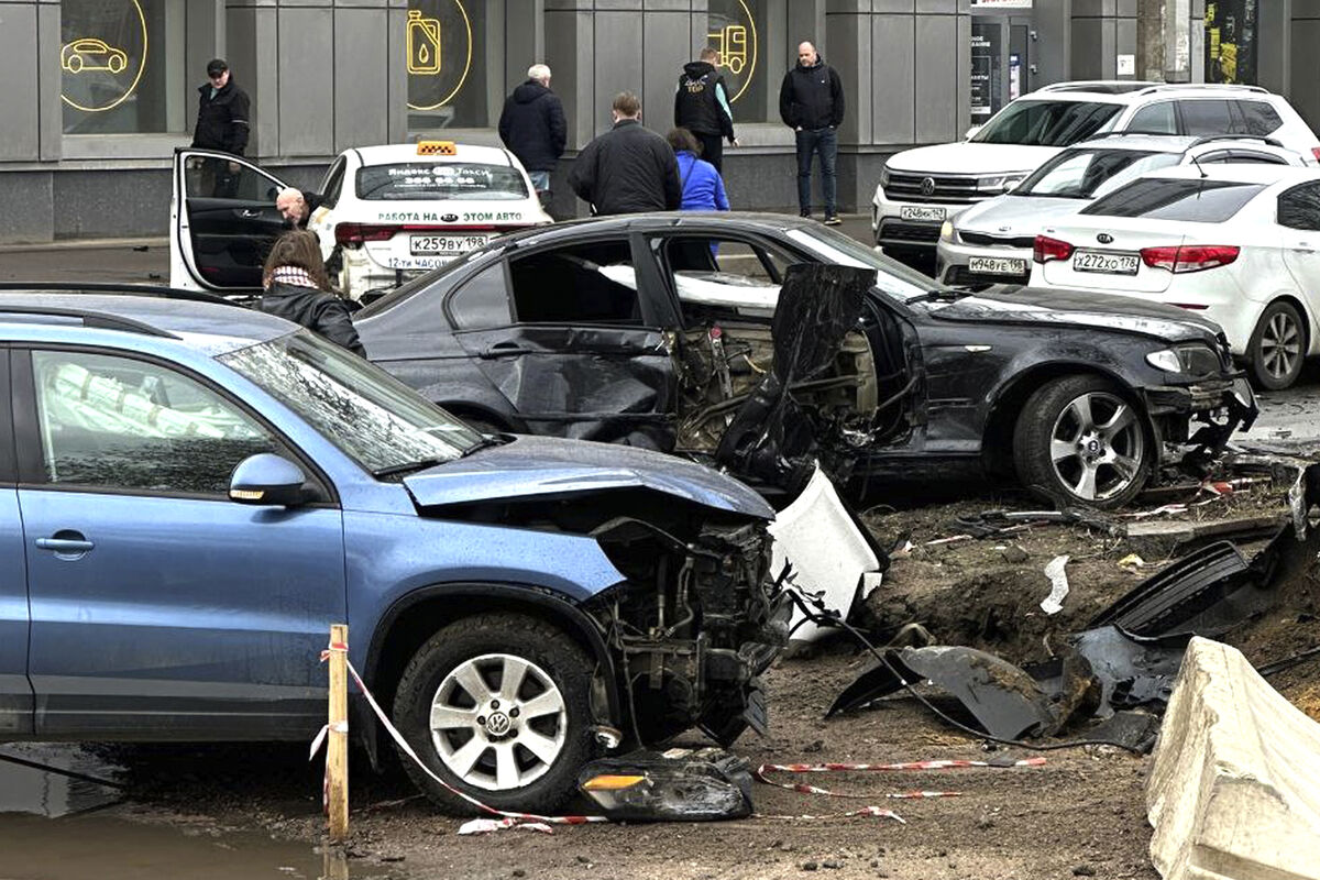 В Петербурге водитель BMW устроил массовое ДТП - Газета.Ru | Новости