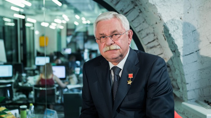 Александр Руцкой в редакции «Газеты.Ru». Фото: Артем Сизов/«Газета.Ru»